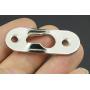 Ochoos 20pcs/lot Heavy Duty Stainless Steel Picture Hangers Keyhole Picture Frame Hanger & 40pcs Screws