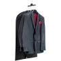 HANGERWORLD 6 Black 8.9inch Plastic Space Saving Closet Travel Multiple Garment Coat Clothes Hangers