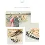 SAASNY Children Kids Pearl Beaded Bowknot Clothes Hangers with Trouser Bar Hangers,（Pack of 15） Black Ideal for Home and Shops