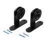 WINSOON Sliding Bypass Barn Wood Door Hardware Accessories Steel T Shaped Hanger (2PCS Roller) WINSOON Sliding Bypass Barn Wood Door Hardware Accessories Steel T Shaped Hanger (2PCS Roller)