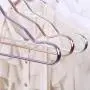 wudidianzi Wire Hangers Stainless Steel Strong Heavy Duty Metal Clothes Hangers Coat Anti-Skid Hanger