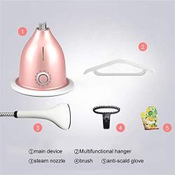 2000W 10 Gear Adjustable Professional Hanging Clothes Steamer, Household Handheld Ironing Machine, Includes Fabric Brush, Standing Fast-Heating, Steam Uniform, Heat Loss is Small