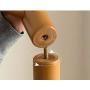 HTDZDX 180CM Wooden Coat Rack Free Standing 10 Hooks Clothes Stand Tree Stylish Wooden Hat Coat Rail Stand Rack Clothes Jacket Storage Hanger Organiser (Color : A)