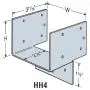 20 Pack Simpson Strong Tie HH4 4x Header Hanger 20 Pack Simpson Strong Tie HH4 4x Header Hanger