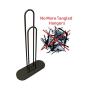 NAHANCO 101B-WD Deluxe Wood Hanger Stackers, Black, Pack of 1