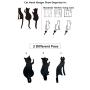 Adhesive Hooks, ICASA, 3M Stainless Steel Self Adhesive Cute Cat Hanger for Hanging Keys Accessories, Bathroom Kitchen Garage - 9 Pack