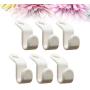 VOSAREA 6pcs Plastic S Shaped Thicken Hooks Hangers Towel Clothes Rack Hook VOSAREA 6pcs Plastic S Shaped Thicken Hooks Hangers Towel Clothes Rack Hook