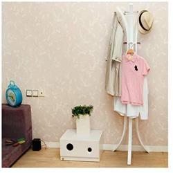 XIAOLONG Simple Modern White Coat Rack Floor Clothes Rack Bedroom Living Room Hanger Creative Simple Floor Hanger