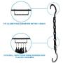 Cascading Hanger organizer for Clothing Wardrobe,Closet Space Hanger organizer Saver Pack of 10 Pack with Sturdy Plastic Hanger Clothes Hangers Organizer for Heavy Clothes ,Trouser, Jeans Etc