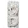 8pcs Practical 3D Space Saving Space Hanger clothes Hook Plastic