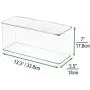 mDesign Long Plastic Holder Case Stackable Home, Office Supplies Storage Organizer Boxes with Attached Hinged Lid - Holder Bin for Note Pads, Gel Pens, Dry Erase Markers, Tape - 7" High, 2 Pack - Clear mDesign Long Plastic Holder Case Stackable Home, Office Supplies Storage Organizer Boxes with Attached Hinged Lid - Holder Bin for Note Pads, Gel Pens, Dry Erase Markers, Tape - 7" High, 2 Pack - Clear