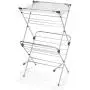Polder Two-Tier Free Standing Clothes Drying Rack with Mesh Garment Dryer Polder Two-Tier Free Standing Clothes Drying Rack with Mesh Garment Dryer