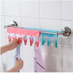 10pcs Random Color Fashion Portable Socks Dry Cloth Travel Portable Folding Cloth Hanger Clips Decoration