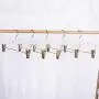 Billion - Acrylic Hanger - Gold Hook and Suit Hanger - Non-Slip Heavy Duty Gold Hanger for Shorts and Skirt 5 Pack