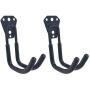Welldoit 2 Pcs Garage Storage System Multi-Purpose Hook Utility Hook (Round Hook Large)