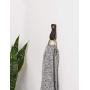 Small Leather Wall Hook, minimalist leather strap hanger for bath towel holder leather wall hook strap towel hook bathroom decor brass towel ring nordic home