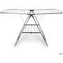 CRESNEL Stainless Steel Clothes Drying Rack ? Adjustable Gullwing and Foldable for Easy Storage ? Rust-Proof for Indoor and Outdoor Use