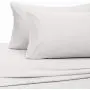 Pinzon 300 Thread Count Percale Cotton Sheet Set - Twin, White