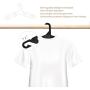 Suntee Premium Travel Hangers,3Pack Portable Folding Aromatherapy Clothes Hangers, Super Bearing Collapsible Hanger Foldable Clothes Drying Rack for Travel, Indoor and Outdoor Use