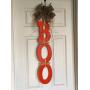 BOO Door Hanger, Halloween Decor, Festive Halloween Decorations, Handmade Halloween Decor
