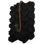 Indianshelf Handmade 1 Artistic Vintage Brown Wooden Block Coat Hooks Hangers/Hooks for Hanging