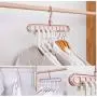 10pcs Random Color Multi-Function Space Saver Wonder Magic Clothes Hanger, Closet Racks Organizer Wardrobe Coat Dress Hooks Decoration 10pcs Random Color Multi-Function Space Saver Wonder Magic Clothes Hanger, Closet Racks Organizer Wardrobe Coat Dress Hooks Decoration