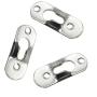 Timoo 20 PCS Keyhole Hangers Heavy Duty Keyhole Bracket for Cross Stitch, Painting, Photo Frame, Cabinets
