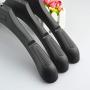 Yuqianjin Black Matte Plastic Hanger - Suit Clothes Hangers/Shirt Hangers, Clothes Hanger Hook 20-Pack