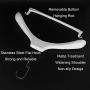 Dedu Plastic Extra Wide Suit Hangers, Pack of 15, Width: 17.7