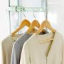 TOPBATHY Wall Mount Clothes Hanger Plastic Drying Rack Multi Function 5 Holes Hook Rod Hanger Holder Closet Organizer for Home Kitchen Bedroom (Green)