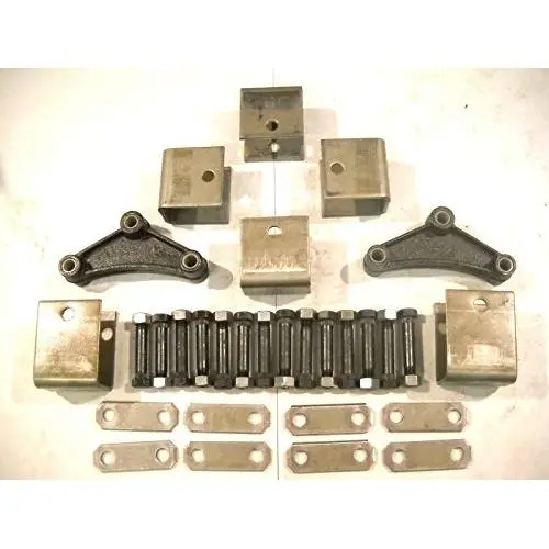 Tandem Axle Spring Hanger Kit Leaf Suspension Short Equalizer 3500-7000 EQ-104 Tandem Axle Spring Hanger Kit Leaf Suspension Short Equalizer 3500-7000 EQ-104