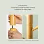 Coat Rack Standing, Solid Wood Coat Rack Floor Hanger Bedroom Clothes Rack, 8 Hooks, Disc Base (Color : Goose Yellow)