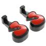 Gazechimp Fashion Plastic Vehicle Cars Violin Hook Hanger Hanging Women Bag Clothes - Red, 9.55.22.7cm/3.742.051.06inch