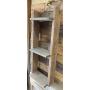 Rustic Shelf - Rope Hanger - Reclaimed Wood