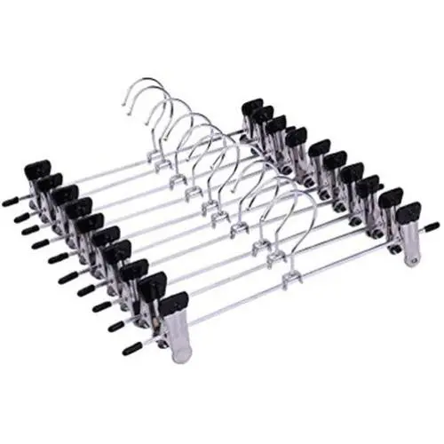 10pcs Clothes Hanger Clothes Hangers for Closet, Metal Clips Coat Skirt Dress Blouse Bulk Shirt Hangers cabide 10pcs Clothes Hanger Clothes Hangers for Closet, Metal Clips Coat Skirt Dress Blouse Bulk Shirt Hangers cabide