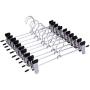 10pcs Clothes Hanger Clothes Hangers for Closet, Metal Clips Coat Skirt Dress Blouse Bulk Shirt Hangers cabide