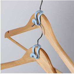 20PC Random Color Creative Mini Anti Slip Clothes Hanger Home Easy Hook Closet Organizer Storage Rack Holder Hook Decoration
