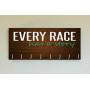 Race Medal Holder/Running Medal Hanger EVERY RACE HAS A STORY- Wood Wall Mounted Medal Organizer. CUSTOMIZATION Available