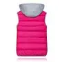TANLANG Fashion Women Autumn Winter Vest Wadded Jacket Tank Short Warm Coat Logistics Hoodie Cardigan Outwear