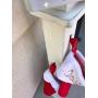 Christmas Stocking Hanger By Sonoran Cottage Designs -LED Wireless North Pole Sign - 4 Or 8 Hook Option