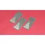Set of Three (3) Short Length 2.5 Inch Long Amish Handmade Galvanized Siding House Hook Decor Hanger. Designed to Be Placed on a Home That Has Siding Without Damaging the Exterior. The Hook Will Hold About 15 Pounds. It Can Be Used to Display Your Barn St