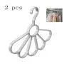 HJYPYJ Magic Hanger,Creative Multifunction Folding Hanger,Storage Scarves/Ties PP Space-Saving Organizer Hangers, No Trace/Gray / 2 pcs HJYPYJ Magic Hanger,Creative Multifunction Folding Hanger,Storage Scarves/Ties PP Space-Saving Organizer Hangers, No Trace/Gray / 2 pcs