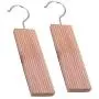 Vosarea 5PCS Cedar Hang up Natural Cedar Blocks Hanger for Clothes Storage Odor Protection Vosarea 5PCS Cedar Hang up Natural Cedar Blocks Hanger for Clothes Storage Odor Protection