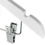 HANGERWORLD 5 White 17.7inch Wooden Notched Coat Clothes Garment Hangers Non Slip Adjustable Clips HANGERWORLD 5 White 17.7inch Wooden Notched Coat Clothes Garment Hangers Non Slip Adjustable Clips