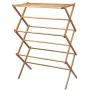 WJL Household Clothes Drying Rack - Bamboo Hangers - Heavy Duty Drying Racks (Size : 14x28x41in)