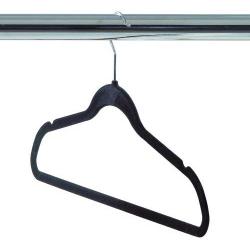 neatfreak 0680-B Non-Slip Felt Clothes Hangers, 50 Pack