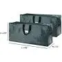 Elf Stor Bag for Christmas Tree Storage, (2) Large Bags - Green