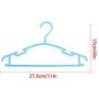 10 Packs of Multi-Functional Hangers Starcy Plastic Bow Clothes Rack Space Saving Organizers