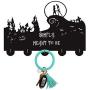 The Nightmare Before Christmas Wall Hanger Wall Holder Wall Décor Clothes Hooks Popular Movie Hooks for Clothing Bag Key Unique Indoor Decoration Wall Art
