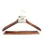 Quality Hangers Wooden Hangers Beautiful Sturdy Suit Curved Hangers Great for Travelers Heavy Duty Coat Hanger with Locking Bar Gold Hooks (5 Pack) Quality Hangers Wooden Hangers Beautiful Sturdy Suit Curved Hangers Great for Travelers Heavy Duty Coat Hanger with Locking Bar Gold Hooks (5 Pack)